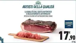 Conad City Speck Alto Adige IGP Saporidintorni Conad offerta