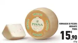 Conad City Formaggio di pecora Brigante Pinna offerta