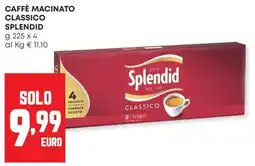 Panorama Caffè macinato classico Splendid offerta