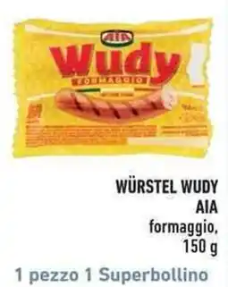 Conad City Würstel Wudy AIA formaggio offerta