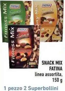 Conad City Snack mix Fatina offerta