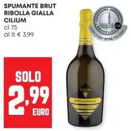 Panorama Spumante brut ribolla gialla cilium offerta