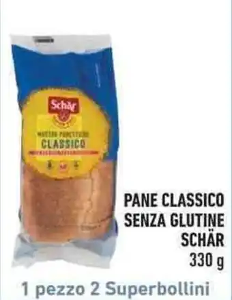 Pane classico senza glutine Schär