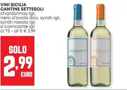 Panorama Vini Sicilia Cantine Settesoli offerta