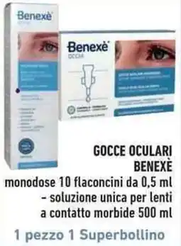Conad City Gocce oculari Benexè offerta