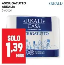 Panorama Asciugatutto Arkalia offerta