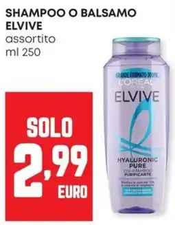 Panorama Shampoo o balsamo Elvive offerta
