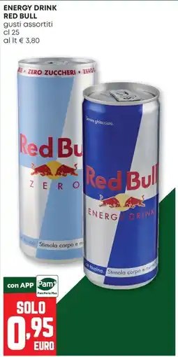 Pam Red Bull Energy Drink offerta