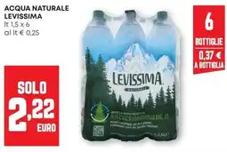 Pam Acqua naturale Levissima offerta