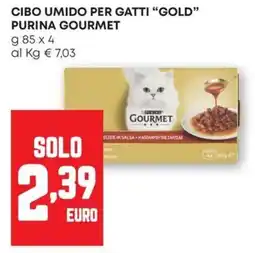 Pam Purina Gourmet Cibo umido per gatti Gold offerta