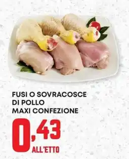 Panorama Fusi o sovracosce di pollo offerta
