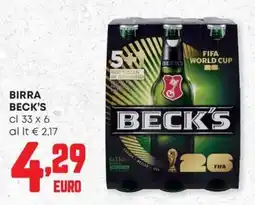 Panorama Birra Beck's offerta