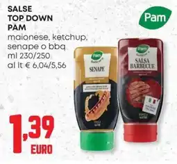 Pam Salse top down Pam offerta
