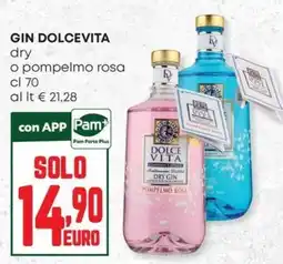 Panorama Gin Dolce Vita pompelmo rosa offerta