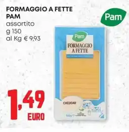 Pam Formaggio a fette Pam offerta