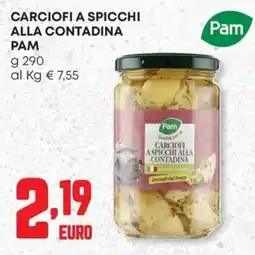 Pam Carciofi a spicchi alla contadina Pam offerta