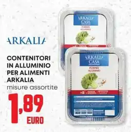Pam Contenitori in alluminio per alimenti Arkalia offerta