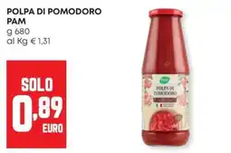 Panorama Polpa di pomodoro Pam offerta