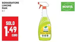 Panorama Sgrassatore limone Pam offerta