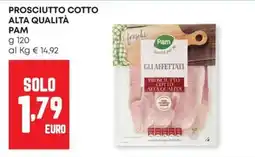 Panorama Prosciutto cotto Pam offerta