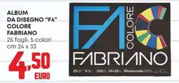 Panorama Album da disegno F4 colore Fabriano offerta