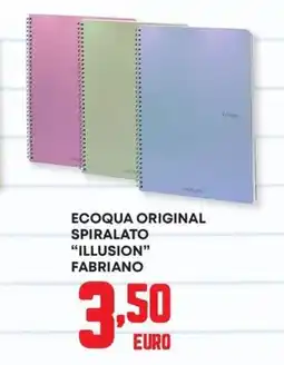 Panorama Ecoqua original spirato illusion fabriano offerta