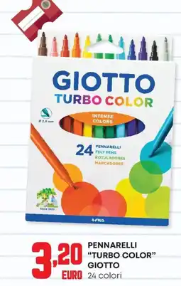 Panorama Pennarelli "Turbo Color" Giotto offerta