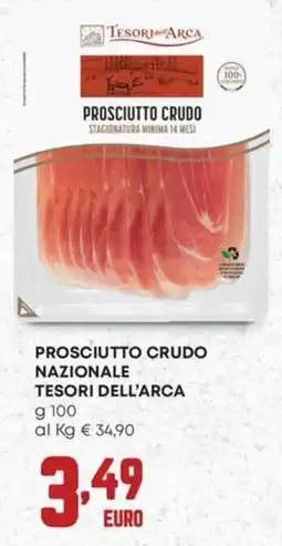 Panorama Prosciutto Crudo Nazionale Tesori dell'Arca offerta