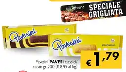 Eurospesa Pavesini PAVESI classici offerta