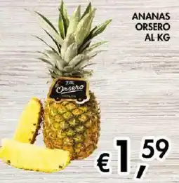 Coal Ananas Orsero offerta