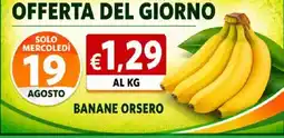 Coal Banane Orsero offerta