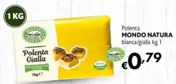 Eurospesa Polenta Gialla Mondo Natura offerta