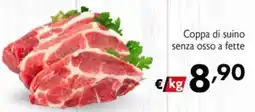 Eurospesa Coppa di suino senza osso a fette offerta