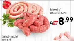Eurospesa Salamelle/salsicce di suino offerta