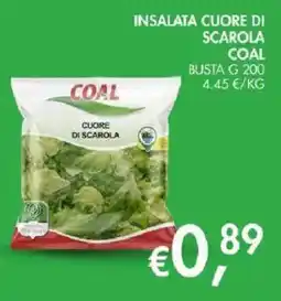 Coal Insalata cuore di scarola Coal offerta