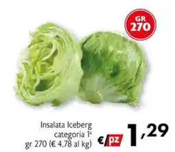 Eurospesa Insalata Iceberg offerta