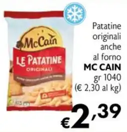 Eurospesa Le patatine originali McCain offerta