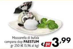 Eurospesa Mozzarella di bufala campana dop PAESTUM offerta
