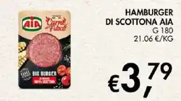 Coal Hamburger di scottona AIA offerta