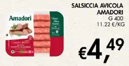 Coal Salsiccia avicola Amadori offerta