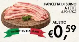Coal Pancetta di suino offerta