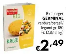 Eurospesa Bio burger GERMINAL offerta