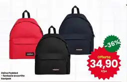Interspar Zaino Padded Eastpak offerta