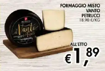 Coal Formaggio misto Vanto Petrucci offerta