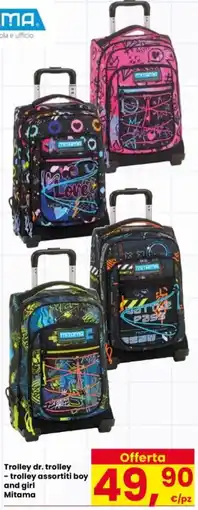 Interspar Trolley dr. trolley - trolley assortiti boy and girl Mitama offerta
