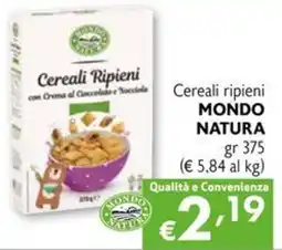 Eurospesa Cereali Ripieni MONDO NATURA offerta