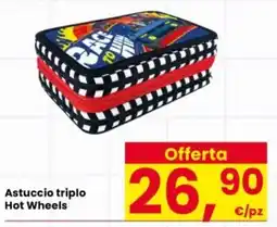 Interspar Astuccio triplo Hot Wheels offerta