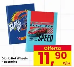 Interspar Diario Hot Wheels - assortito offerta