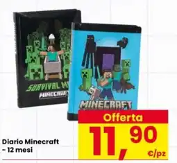 Interspar Diario Minecraft offerta