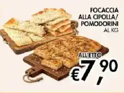 Coal Focaccia alla cipolla/pomodorini offerta
